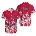 MLB Atlanta Braves Hawaiian Shirt Secret Forest Beach Lovers Gift