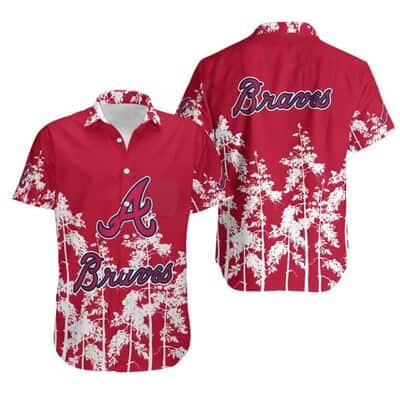 MLB Atlanta Braves Hawaiian Shirt Secret Forest Beach Lovers Gift