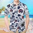 Atlanta Braves Hawaiian Shirt Tropical Flower Pattern Beach Lovers Gift
