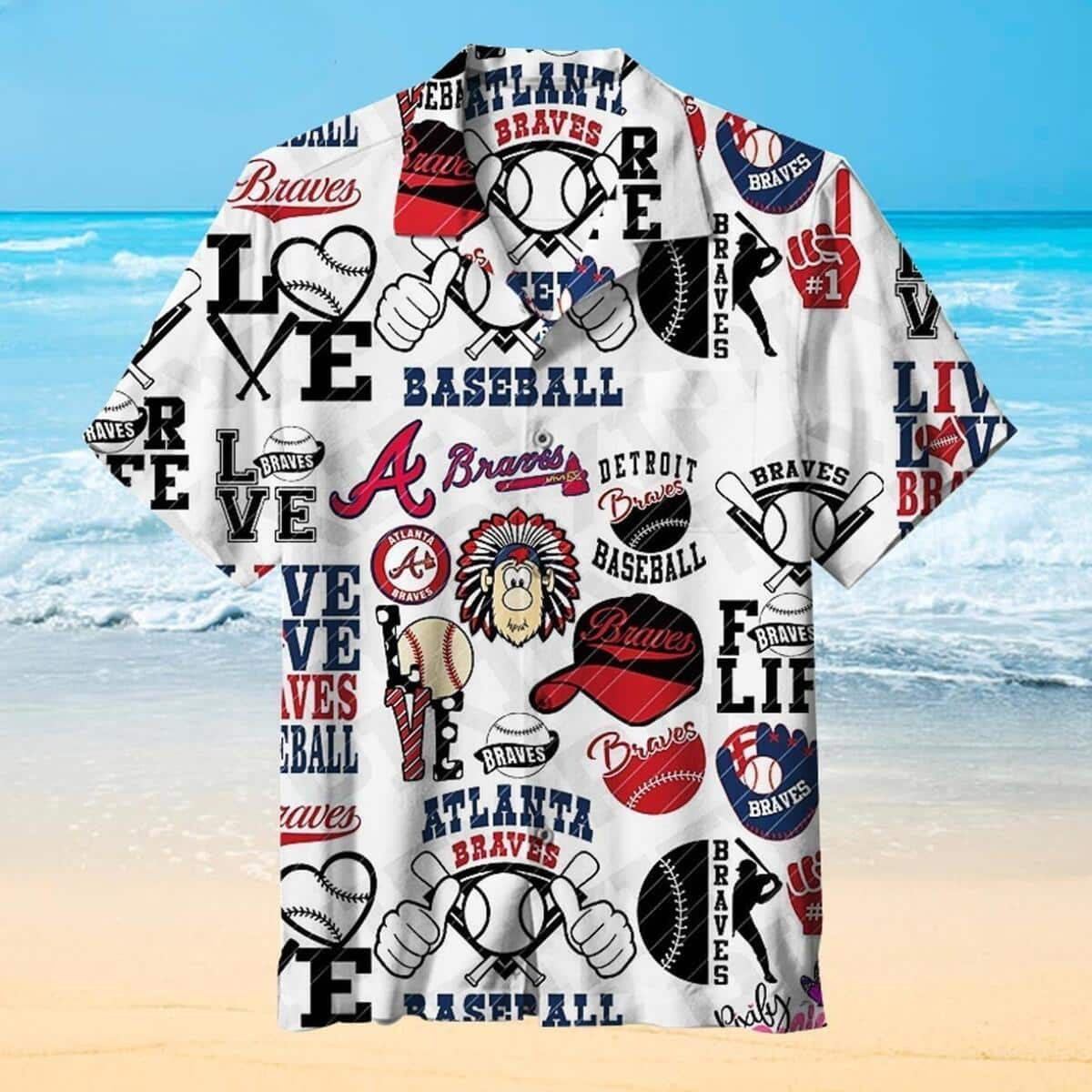 Atlanta Braves Hawaiian Shirt MLB Gift For Baseball Fans