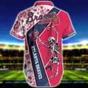 MLB Atlanta Braves Hawaiian Shirt Skeleton Sports Gift For Dad