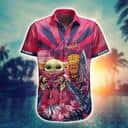 Baby Yoda Star Wars Atlanta Braves Hawaiian Shirt Gift For Sport Fans