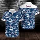 Vintage Atlanta Braves Hawaiian Shirt Beach Gift For Baseball Fans Vintage Atlanta Braves Hawaiian Shirt Beach Gift For Baseball Fans