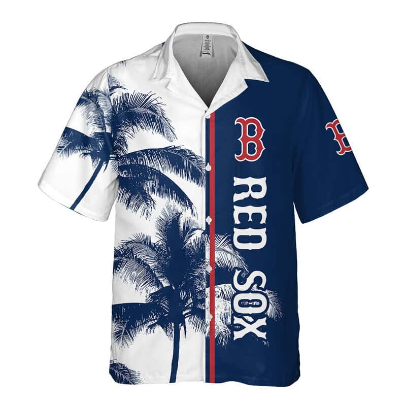 Vintage Boston Red Sox Hawaiian Shirt Practical Beach Gift Vintage Boston Red Sox Hawaiian Shirt Practical Beach Gift