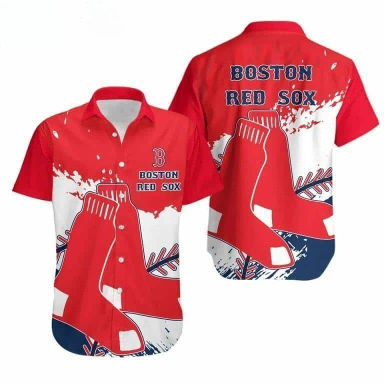 MLB Boston Red Sox Hawaiian Shirt Gift For Sport Fans