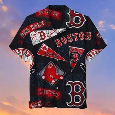 Boston Red Sox Hawaiian Shirt Great Gift For Sport Fans Boston Red Sox Hawaiian Shirt Great Gift For Sport Fans