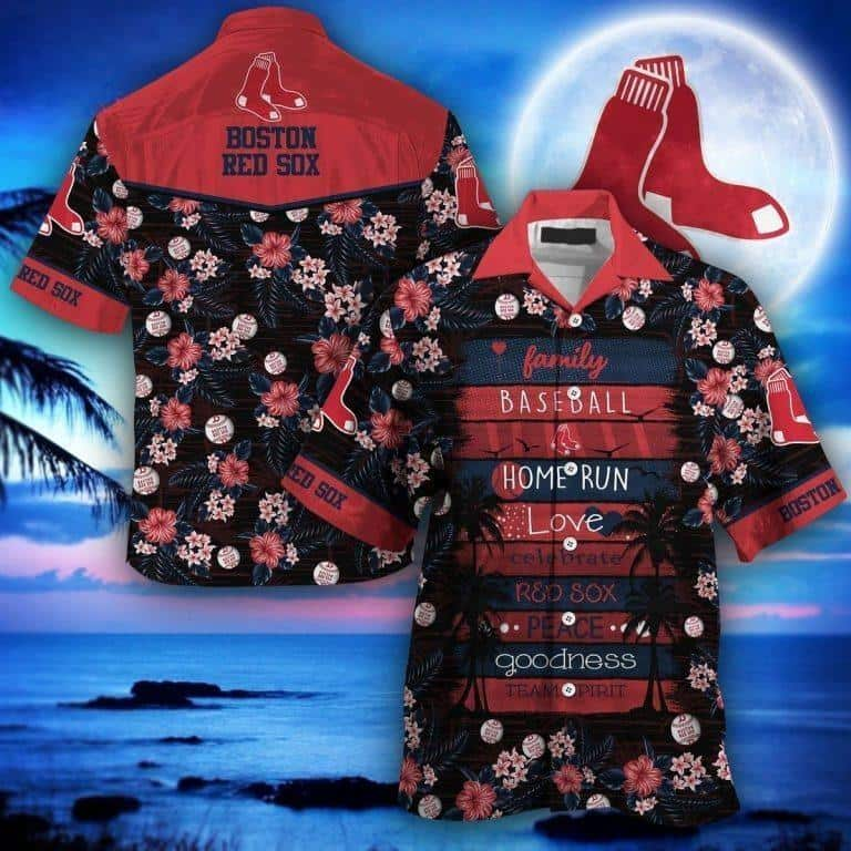 MLB Boston Red Sox Hawaiian Shirt Gift For Baseball Fans