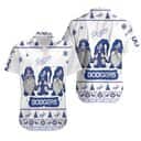 Gnomes Los Angeles Dodgers Hawaiian Shirt Christmas Gift For Baseball Fans
