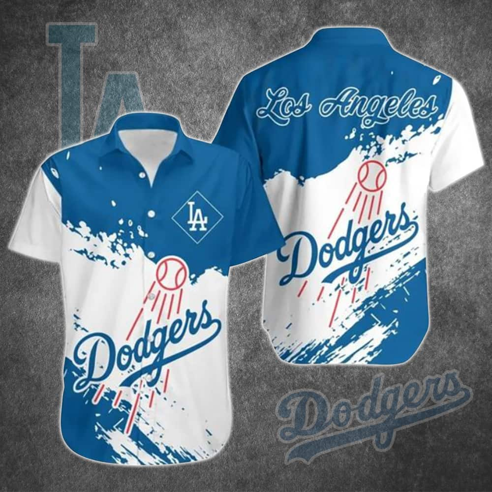 MLB Los Angeles Dodgers Hawaiian Shirt Baseball Gift For Boyfriend