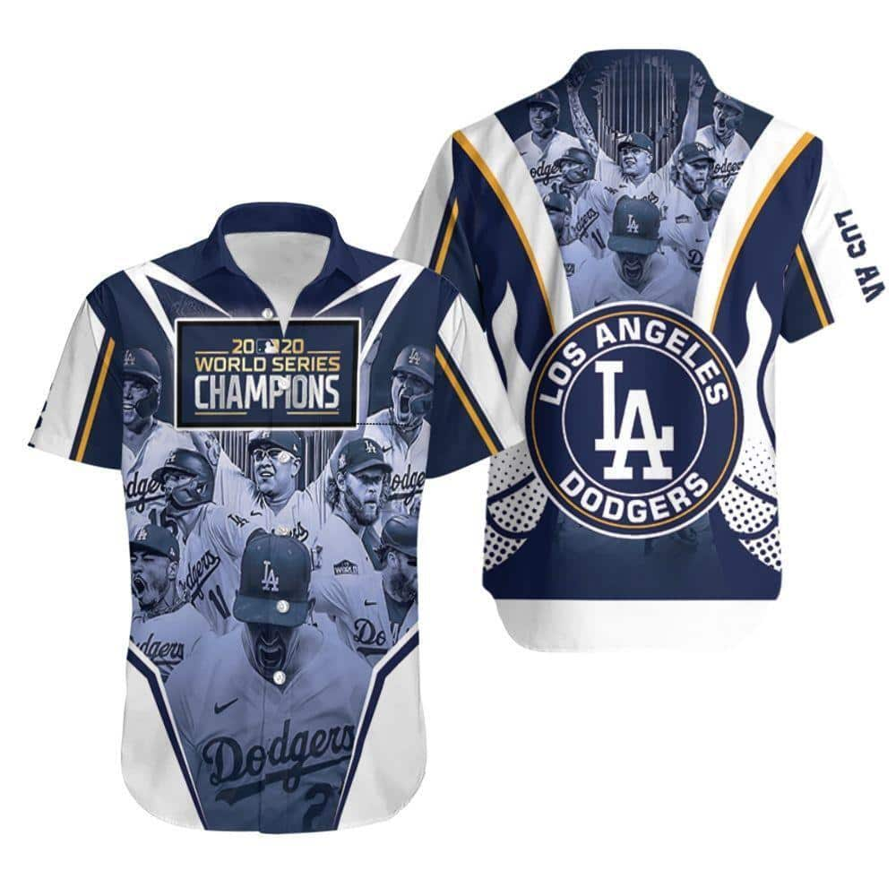 Los Angeles Dodgers Hawaiian Shirt World Series Champions