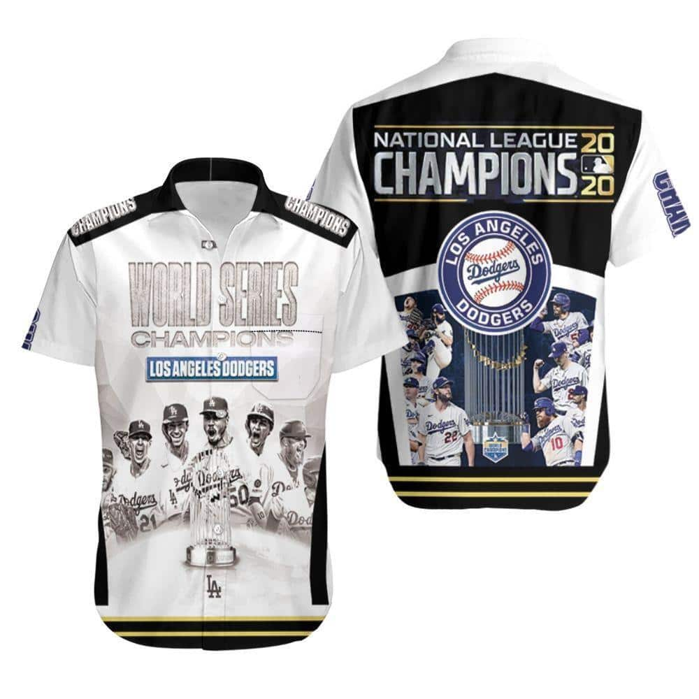 Los Angeles Dodgers Hawaiian Shirt World Series Champions Gift For Baseball Fans