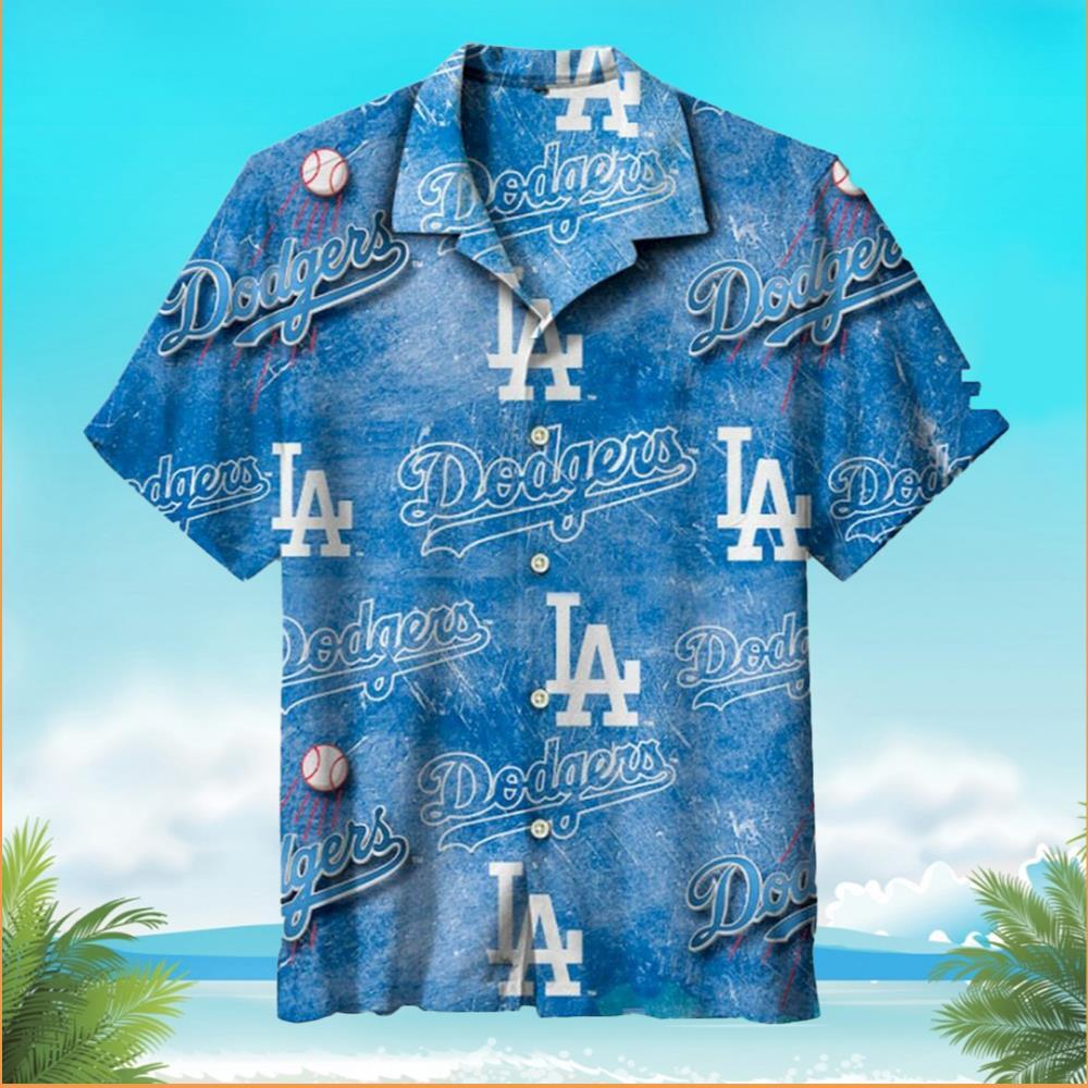 MLB Los Angeles Dodgers Hawaiian Shirt Practical Beach Gift