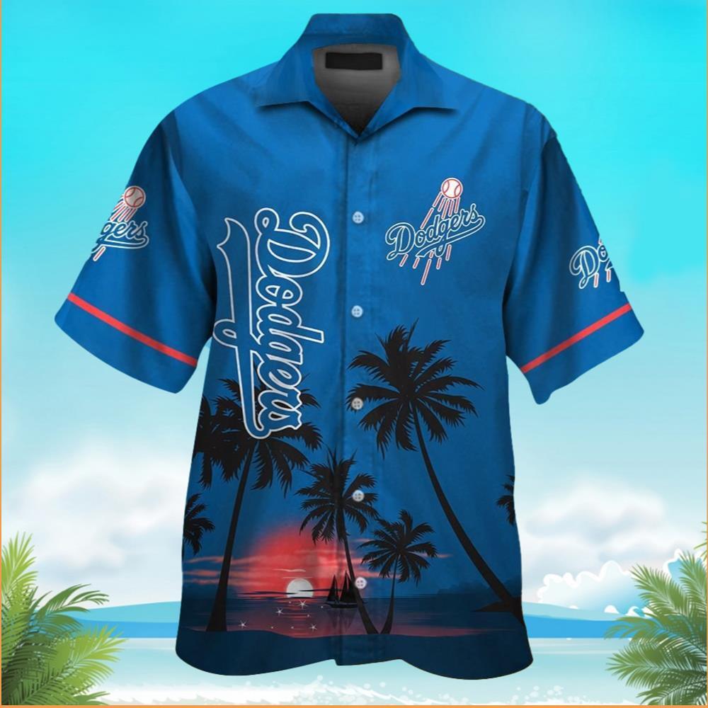 MLB Los Angeles Dodgers Hawaiian Shirt Beach Gift For Friend