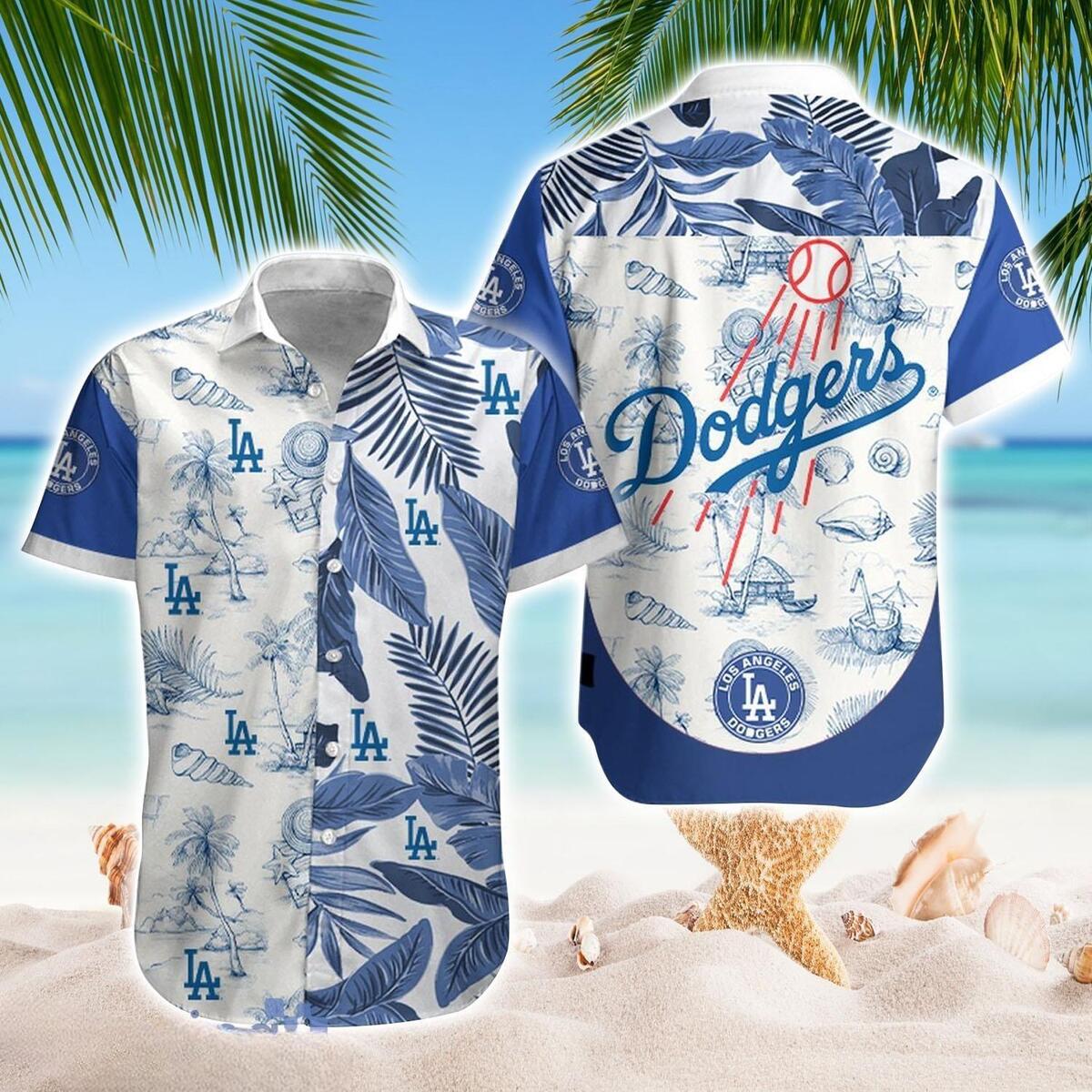 Los Angeles Dodgers Hawaiian Shirt Beach Lovers Gift