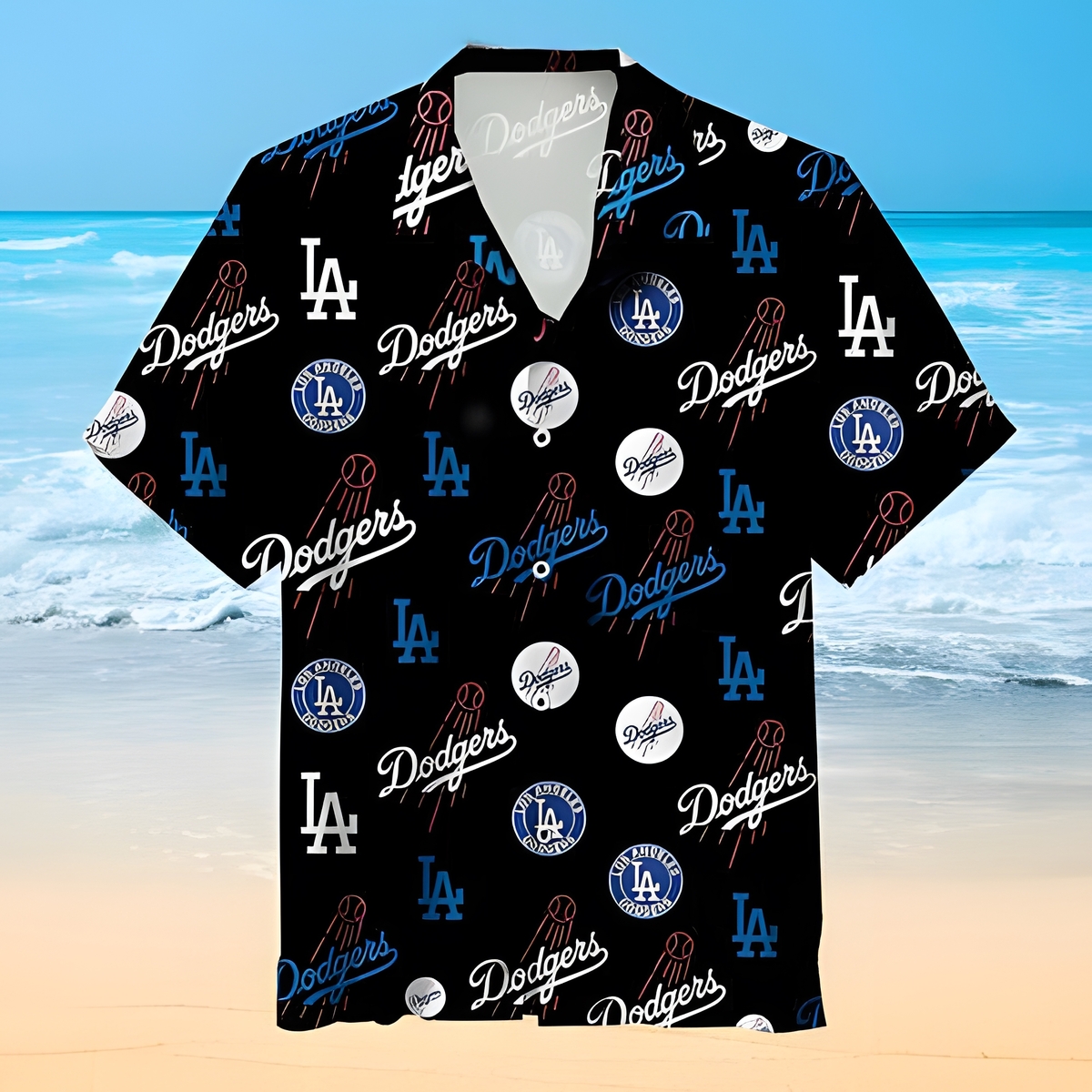 Los Angeles Dodgers Hawaiian Shirt Father's Day Gift For Baseball Fans