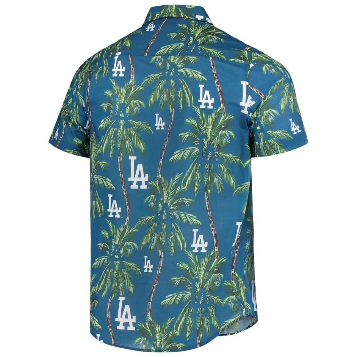 Vintage Los Angeles Dodgers Hawaiian Shirt Palm Trees Pattern Vintage Los Angeles Dodgers Hawaiian Shirt Palm Trees Pattern