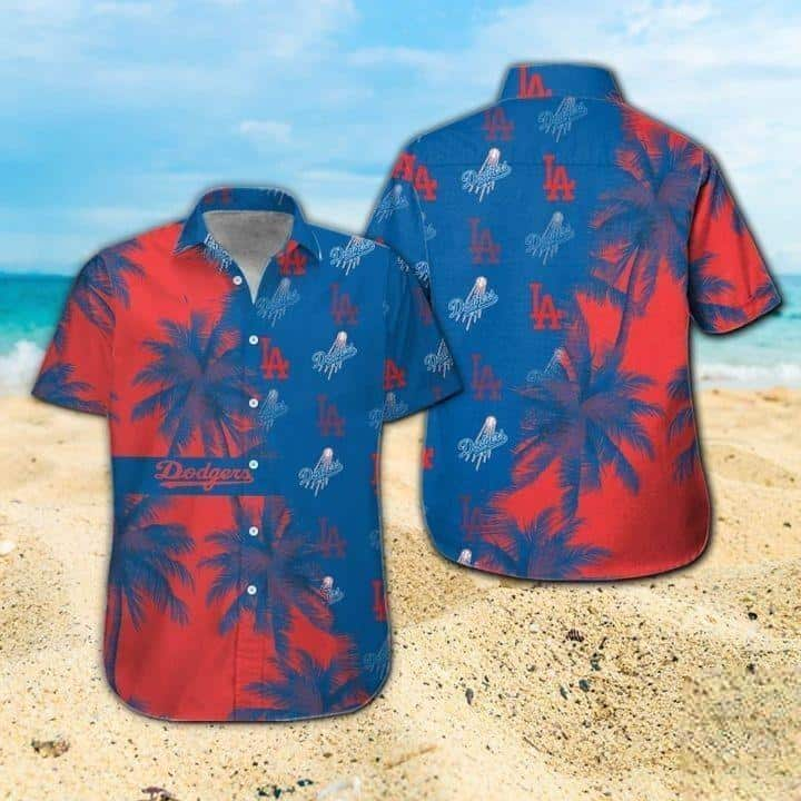 Los Angeles Dodgers Hawaiian Shirt Gift For Beach Lovers