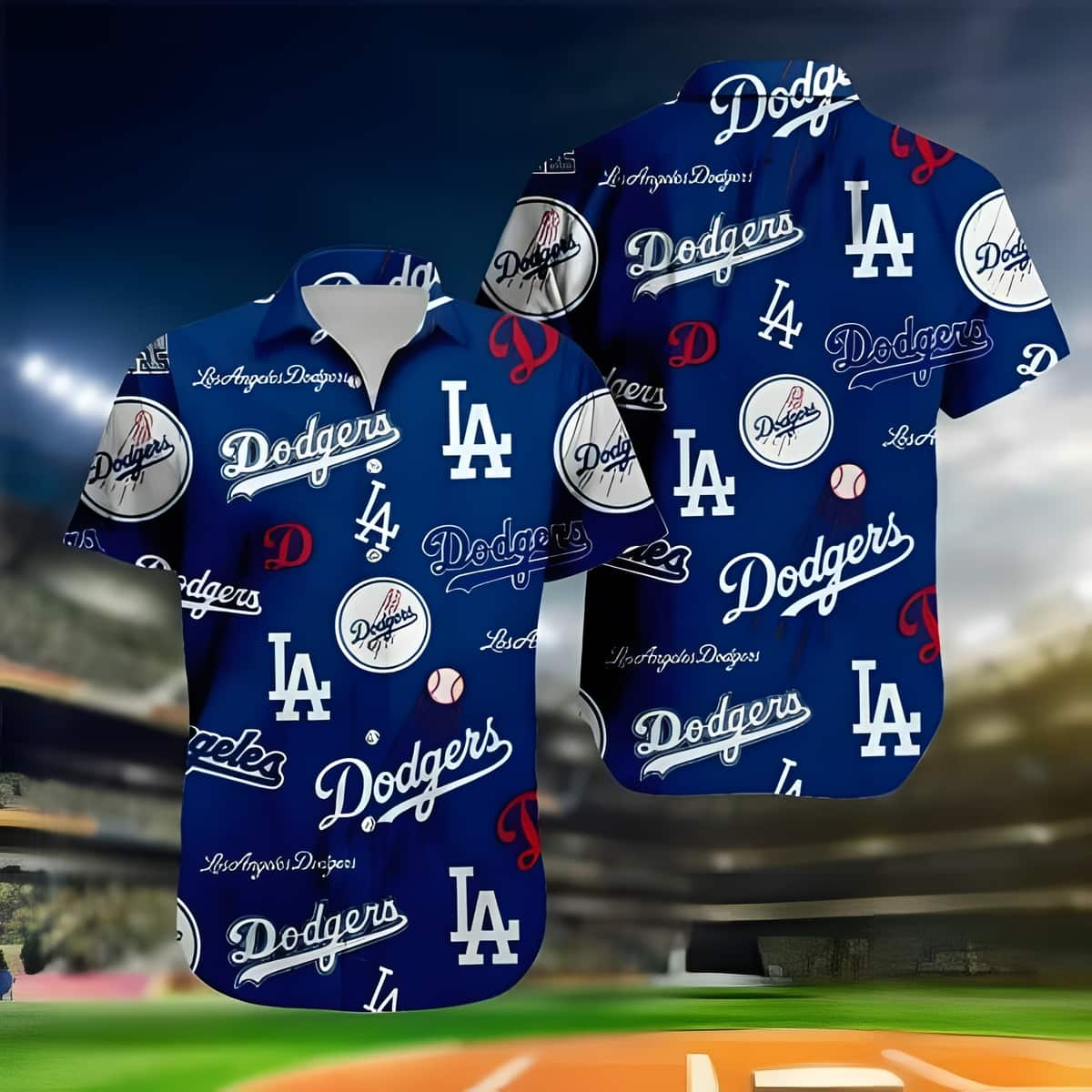 MLB Los Angeles Dodgers Hawaiian Shirt Gift For Sport Fans