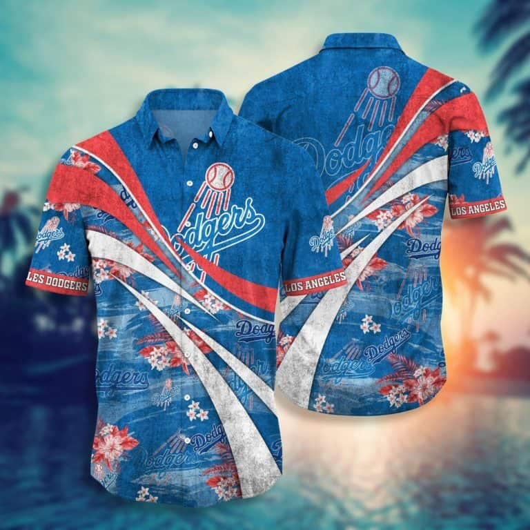 Los Angeles Dodgers Hawaiian Shirt Sports Gift For Dad