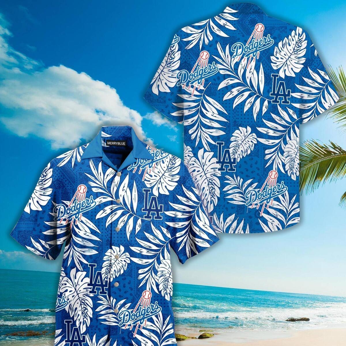 Los Angeles Dodgers Hawaiian Shirt Summer Gift For Baseball Fans