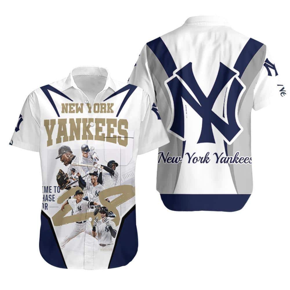 MLB New York Yankees Hawaiian Shirt Beach Gift for Baseball Lovers MLB New York Yankees Hawaiian Shirt Beach Gift for Baseball Lovers
