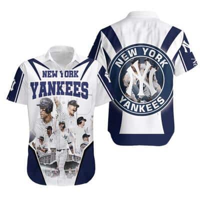 Baseball New York Yankees Hawaiian Shirt Sports Gift For Dad
