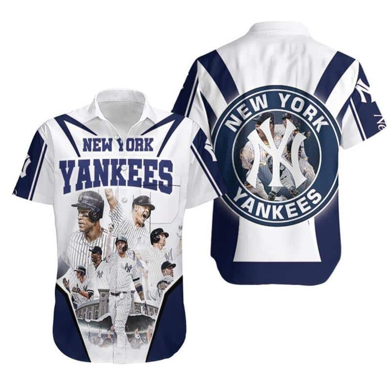 Baseball New York Yankees Hawaiian Shirt Sports Gift For Dad