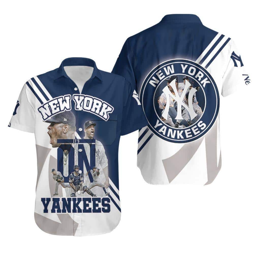 MLB New York Yankees Hawaiian Shirt Luis Severino Mariano Rivera MLB New York Yankees Hawaiian Shirt Luis Severino Mariano Rivera