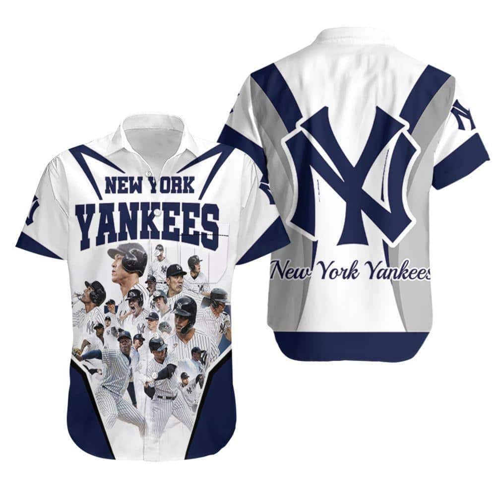 MLB New York Yankees Hawaiian Shirt Beach Gift For Baseball Players MLB New York Yankees Hawaiian Shirt Beach Gift For Baseball Players