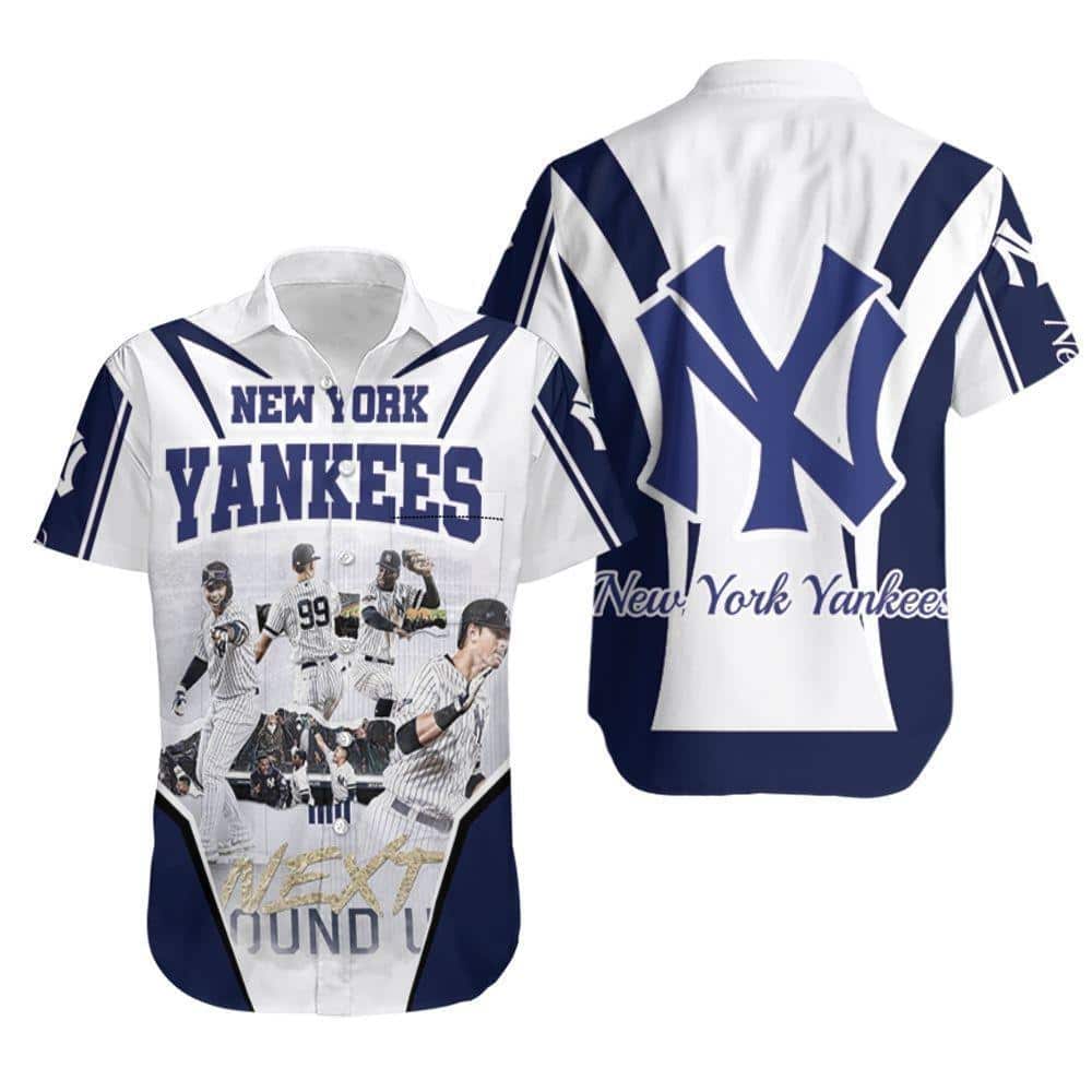 New York Yankees Hawaiian Shirt Next Round Up Gift For Sport Fans New York Yankees Hawaiian Shirt Next Round Up Gift For Sport Fans