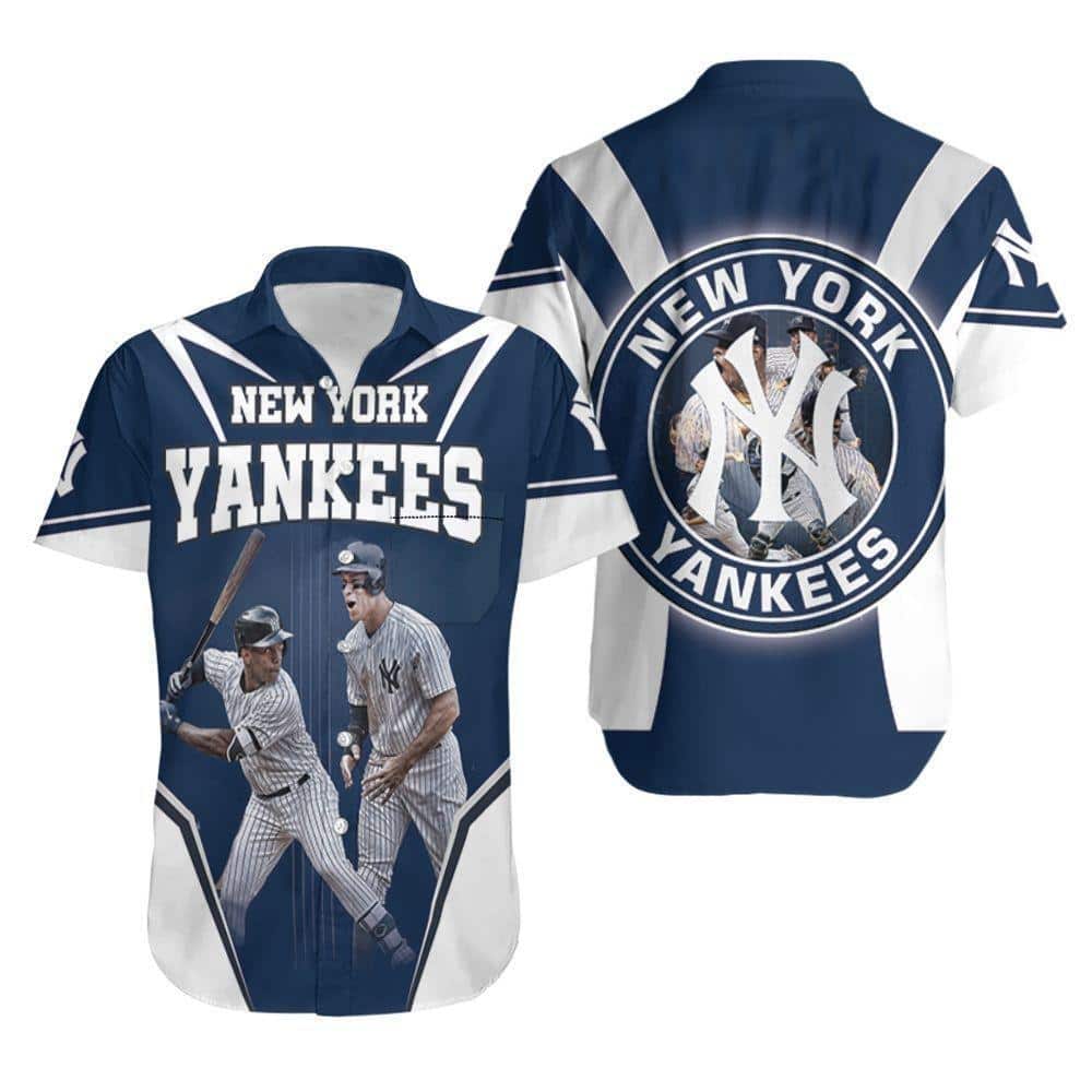 MLB New York Yankees Hawaiian Shirt Andrew McCutchen Aaron Judge