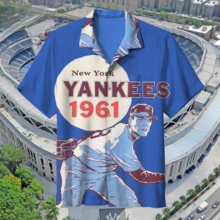 MLB New York Yankees 1961 Hawaiian Shirt Gift For Baseball Fans