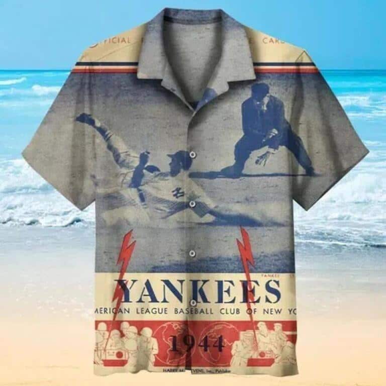 New York Yankees 1944 Hawaiian Shirt Gift For Sport Fans