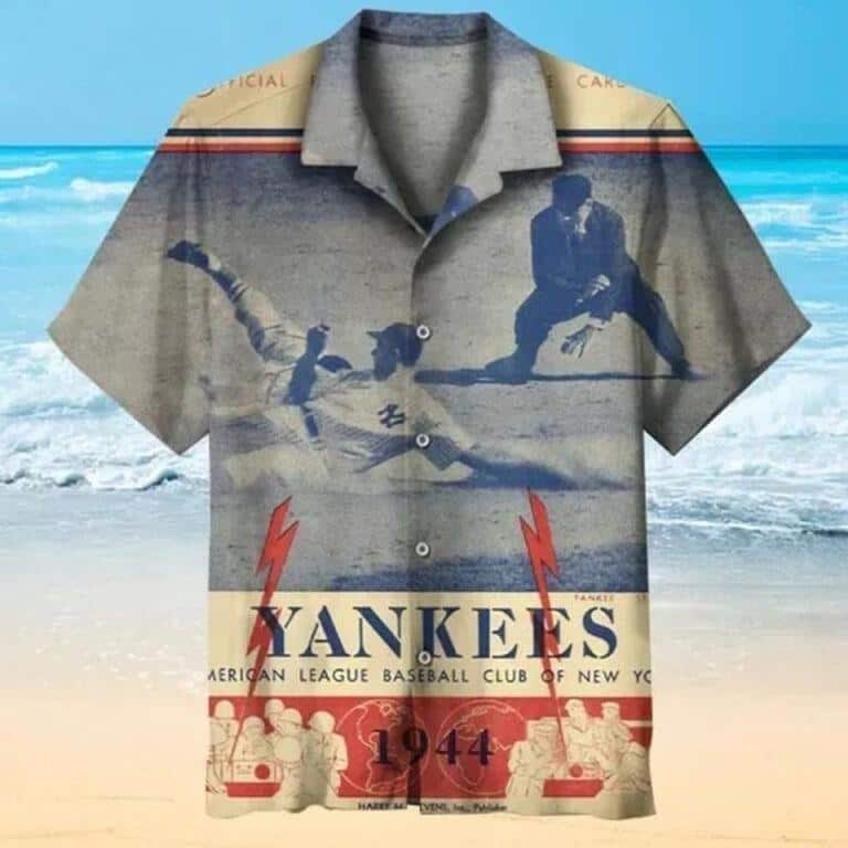 New York Yankees 1944 Hawaiian Shirt Baseball Gift For Boyfriend