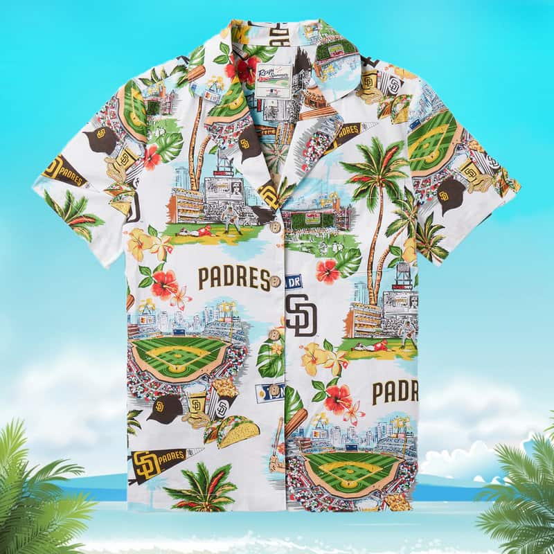 San Diego Padres Hawaiian Shirt Practical Beach Gift San Diego Padres Hawaiian Shirt Practical Beach Gift