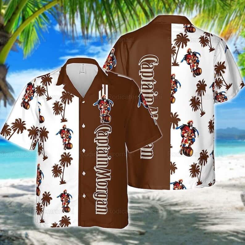 Captain Morgan Hawaiian Shirt Summer Gift For Friend