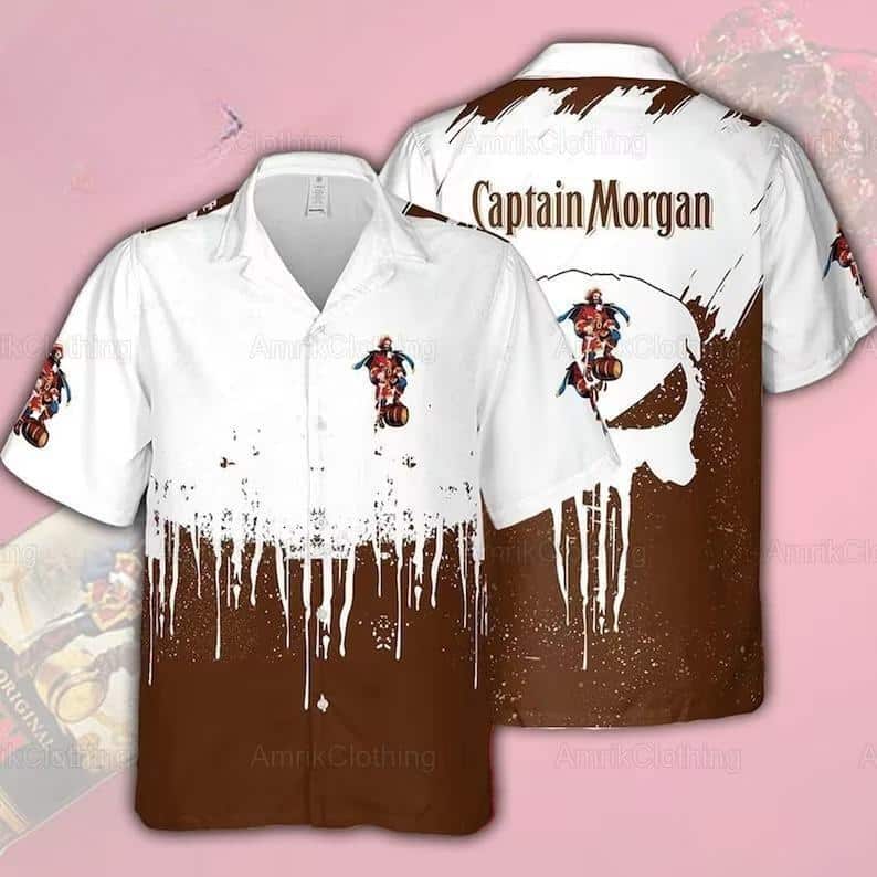 Captain Morgan Hawaiian Shirt Gift For Rum Lovers