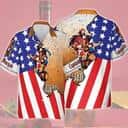 Captain Morgan Hawaiian Shirt Us Flag Summer Beach Gift Captain Morgan Hawaiian Shirt Us Flag Summer Beach Gift