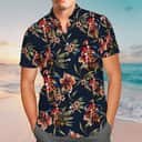 Captain Morgan Hawaiian Shirt Hibiscus Flower Pattern Gift For Beach Trip Captain Morgan Hawaiian Shirt Hibiscus Flower Pattern Gift For Beach Trip