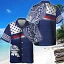 Pabst Blue Ribbon Hawaiian Shirt Polynesian Pattern All Over Print Pabst Blue Ribbon Hawaiian Shirt Polynesian Pattern All Over Print
