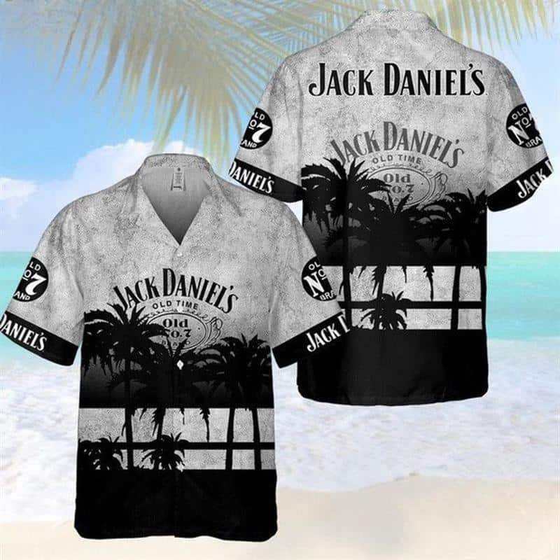 Vintage Jack Daniels Hawaiian Shirt Father's Day Gift For Whiskey Lovers