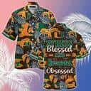NCAA Miami Hurricanes Hawaiian Shirt Stress Blessed Obsessed NCAA Miami Hurricanes Hawaiian Shirt Stress Blessed Obsessed
