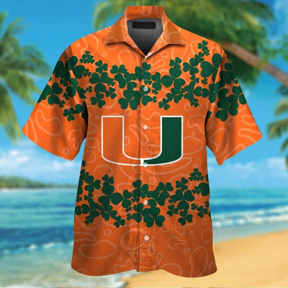 Miami Hurricanes Hawaiian Shirt Practical Beach Gift