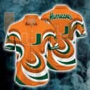 NCAA Miami Hurricanes Hawaiian Shirt Best Gift For College Football Fans NCAA Miami Hurricanes Hawaiian Shirt Best Gift For College Football Fans