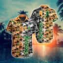 NCAA Miami Hurricanes Hawaiian Shirt Coconut Tree Pattern NCAA Miami Hurricanes Hawaiian Shirt Coconut Tree Pattern