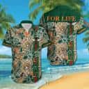 NCAA Miami Hurricanes Hawaiian Shirt Beach Gift For Football Fans NCAA Miami Hurricanes Hawaiian Shirt Beach Gift For Football Fans