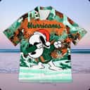 Miami Hurricanes Hawaiian Shirt Snoopy Dabbing Beach Gift For Friend Miami Hurricanes Hawaiian Shirt Snoopy Dabbing Beach Gift For Friend