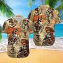 Miami Hurricanes Hawaiian Shirt Pirates Skull Gift For Sport Fans Miami Hurricanes Hawaiian Shirt Pirates Skull Gift For Sport Fans