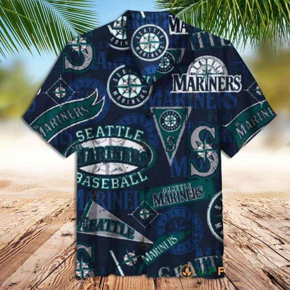 Seattle Mariners Hawaiian Shirt Beach Gift For Baseball Fans