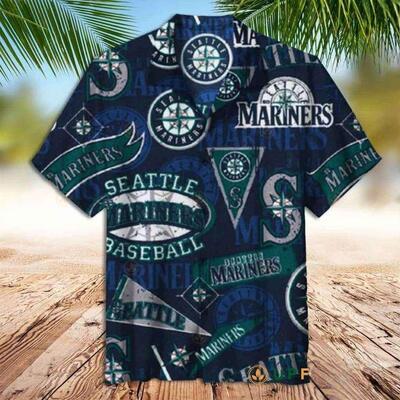 Seattle Mariners Hawaiian Shirt Beach Gift For Baseball Fans Seattle Mariners Hawaiian Shirt Beach Gift For Baseball Fans
